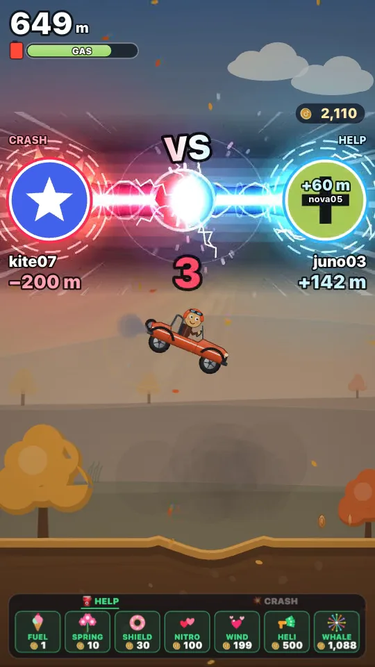 The battle