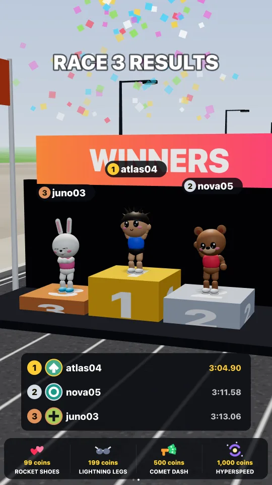 The podium